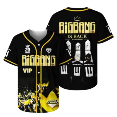 BIGBANG Home Sweet Home Baseball Jersey
