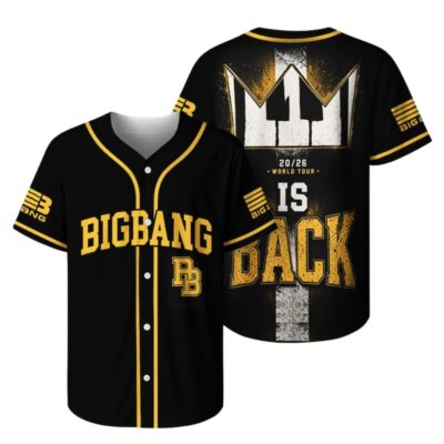 BIGBANG Is Back Legend Baseball Jersey