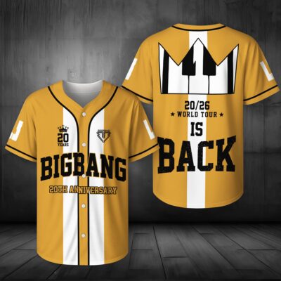 BIGBANG Is Back Kpop Baseball Jersey