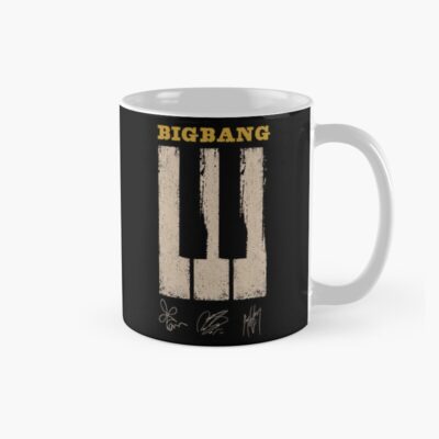 Bigbang 2026 Piano Key Member Signatures Mug