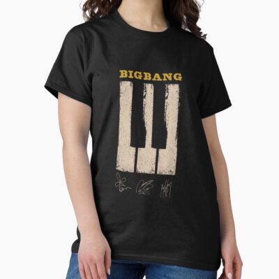 Bigbang 2026 Piano Key Member Signatures T-shirt