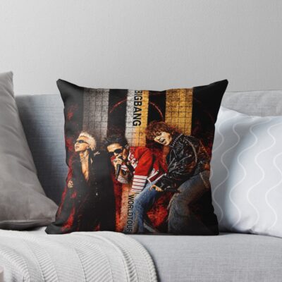 Bigbang World Tour 2026 2027 Throw Pillow